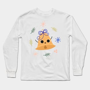 Happy Holiday Decoration Bell Long Sleeve T-Shirt